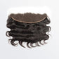 14-20 Inch 13" x 4" HD Body Wavy Free Parted Frontal